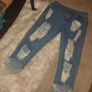 Ripped jeans